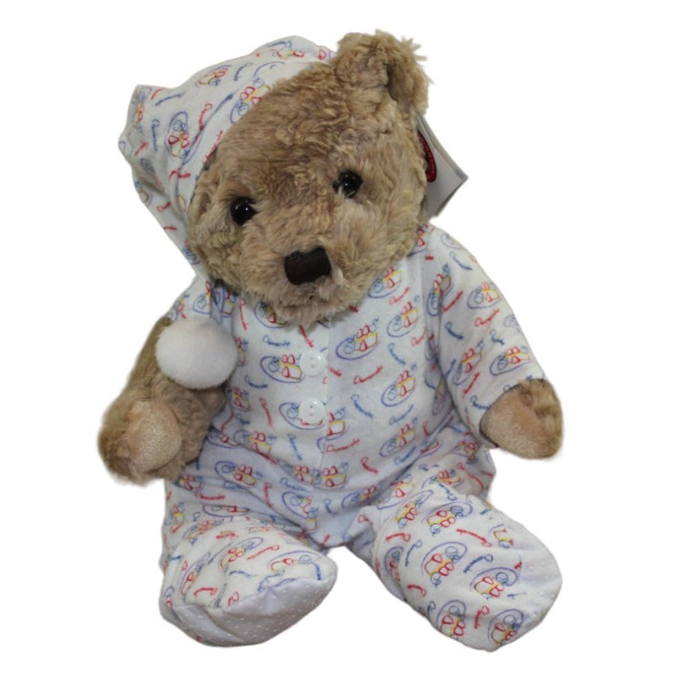 Herrington The Cheesecake Factory Teddy Bear Pajama Plush Stuffed Animal Toy 13"